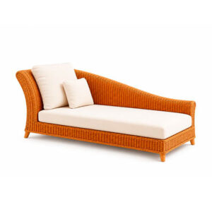 Chaiselongue Médula Rattan "Roma"
