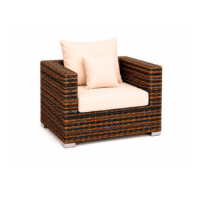 Sillón Médula Rattan "Escorial" Brazo Ancho