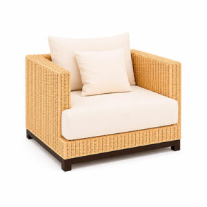 Sillón Médula Rattan "Ronda" con brazos