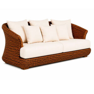 Sofá 3 Plazas Médula Rattan "Cuenca"