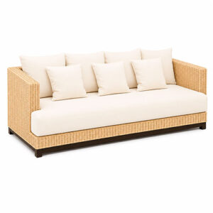 Sofá 3 Plazas Médula Rattan "Ronda"