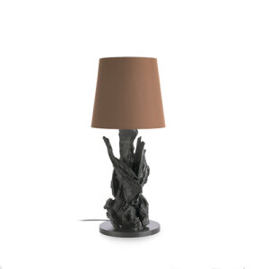 Lámpara Mesa "Ikal Negro"