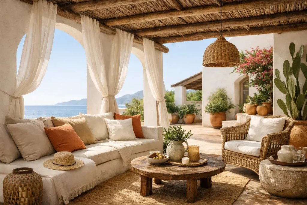 12 ideas para porches con encanto mediterráneo