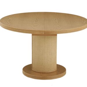 Mesa Comedor Rattan redonda extensible120