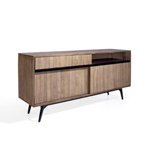 Aparador Comedor madera caoba & metal "Bromo"