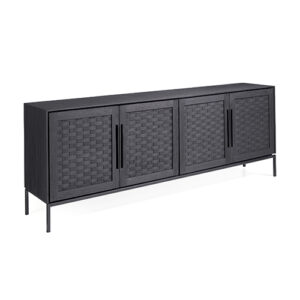 Aparador Comedor madera natural "Karma" 4 Puertas