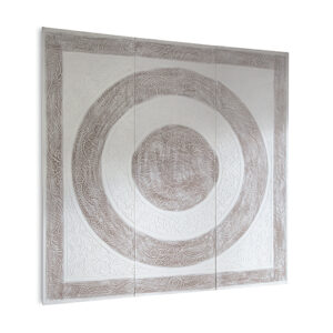 Deco pared madera "White Natu"