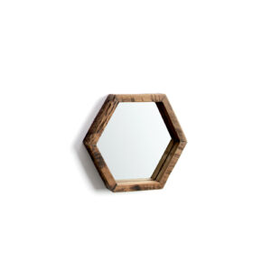Espejo Hexagonal pequeño "Home"