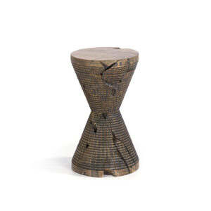 Mesa Auxiliar madera teca "Mónaco" Alta