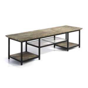 Mueble TV "Icon Pinewood & Toronto Marble" 200
