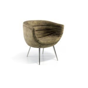 Sillón Auxiliar "Noveau Velvet Moss Green"