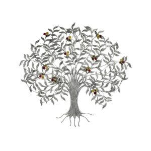 Deco Pared "Árbol de la Vida Beads Silver"