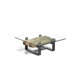 Mesa Centro "Limited Railway" Patas Hierro 120 cms.