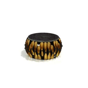 Mesa Centro Redonda "Metal Marble" 94 diámetro