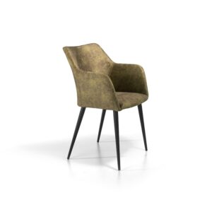 Sillón Comedor "Sienna Velvet Moss Green"